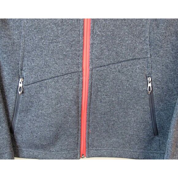 Spyder Gray Full Zip Core Sweater Jacket Women's Large - Picture 5 of 10